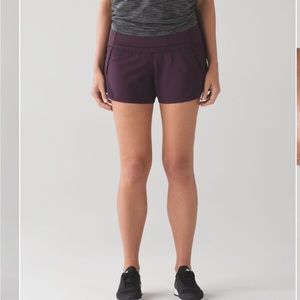 Lululemon Run Times Shorts  size 6